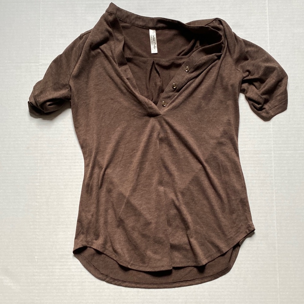 Brown blouse